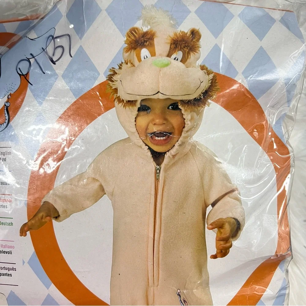 Dr. Seuss Horton Hears A Who Kids One Piece costume Footie S 4-6